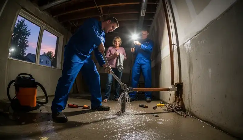 Expert Plumbing Pro - emergency-burst-pipe-repair-for-a-clifton-co-homeowner