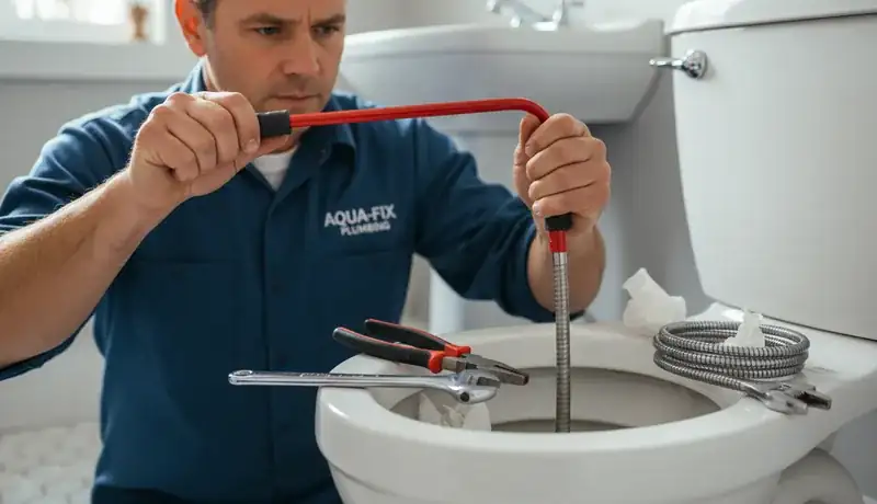 Expert Plumbing Pro - clogged-toilet-repair